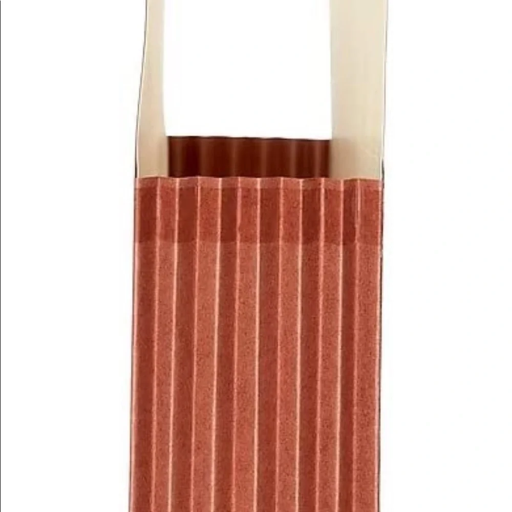 NWT Staples Five File Pockets Expanding 5 1/4” Letter Size. Brown.